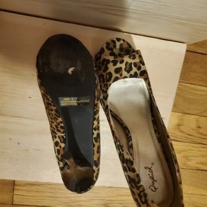 Cheetah heels